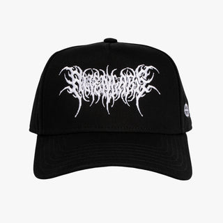 Metal Logo A Frame Hat (Black)