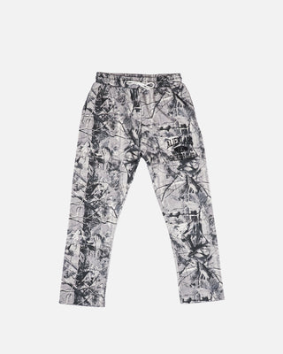 Smokers Club Grey Camo Sweatpants (Black)
