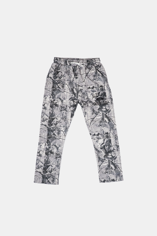 Smokers Club Grey Camo Sweatpants (Black)