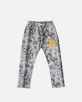 Smokers Club Grey Camo Sweatpants (Orange)