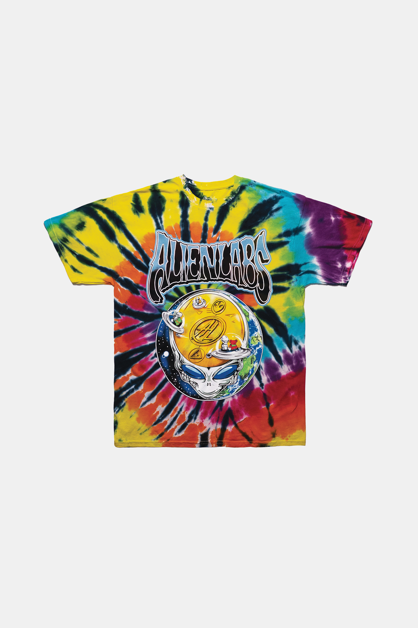 Steal your Space Tie Dye T-Shirt (Multi)