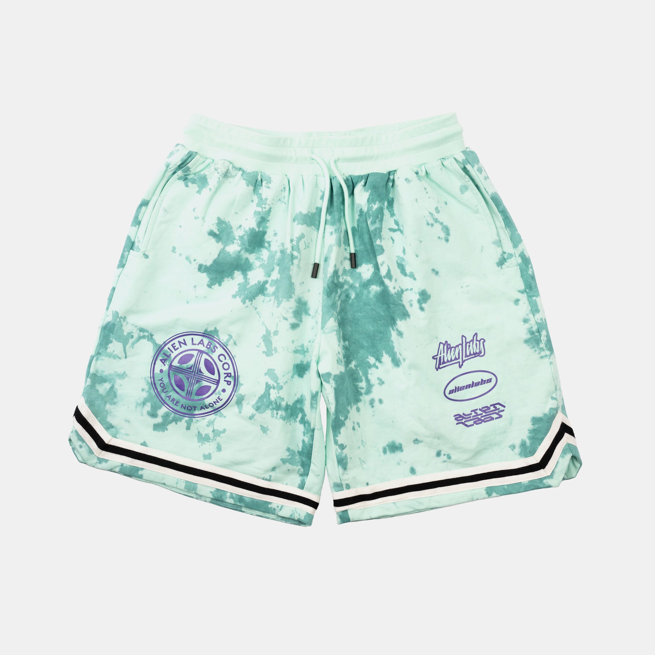 AL Corps Tie Dye Shorts (Green)