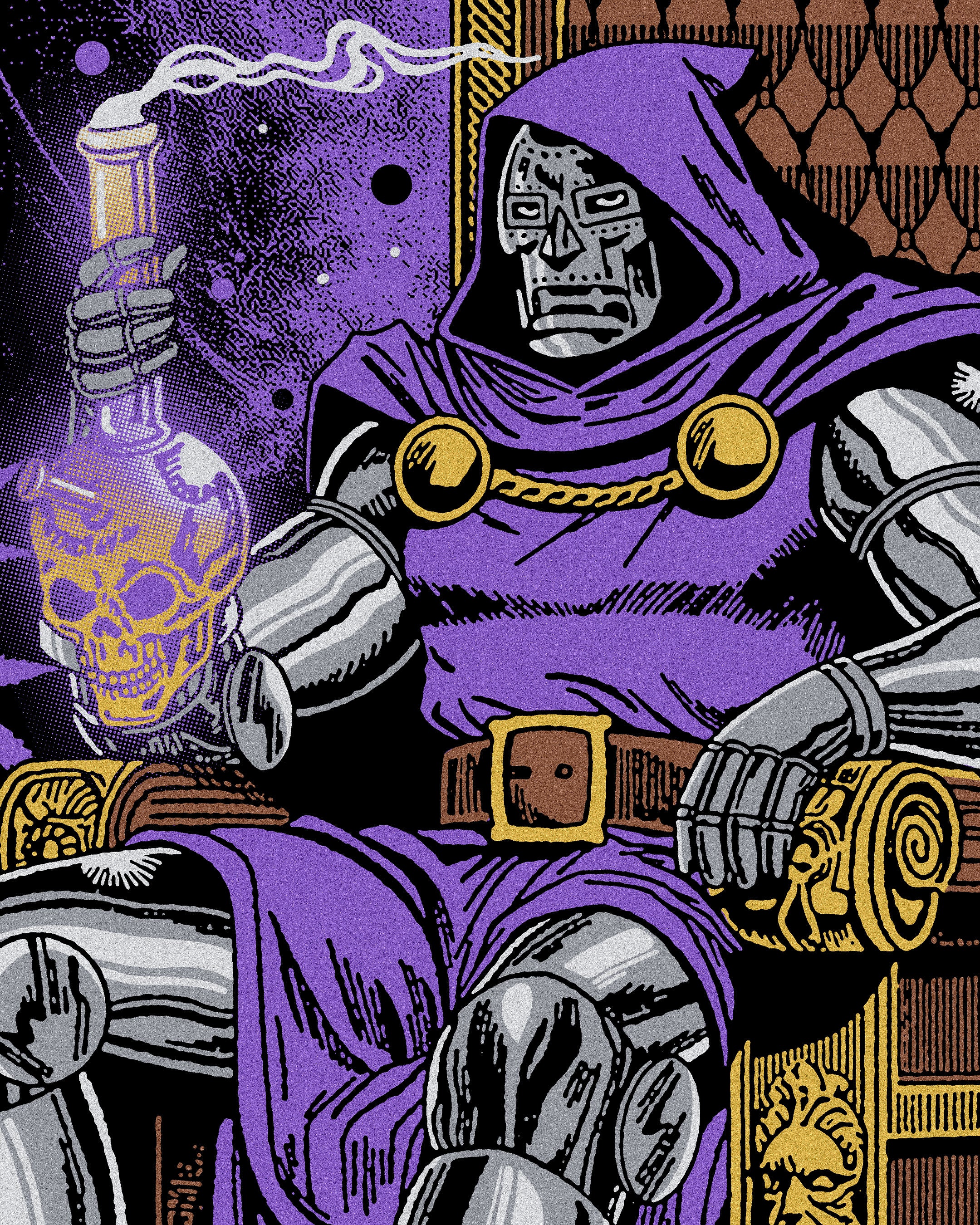Victor von Bloom Purps Edition T-Shirt (Black)