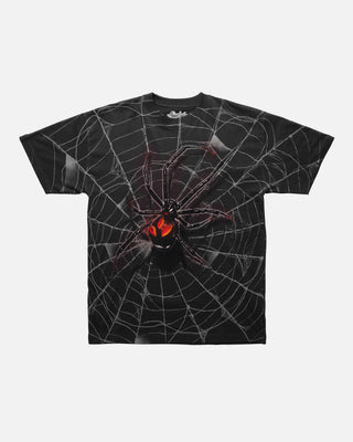 Eyes of the Widow Allover T-Shirt (Charcoal Grey)