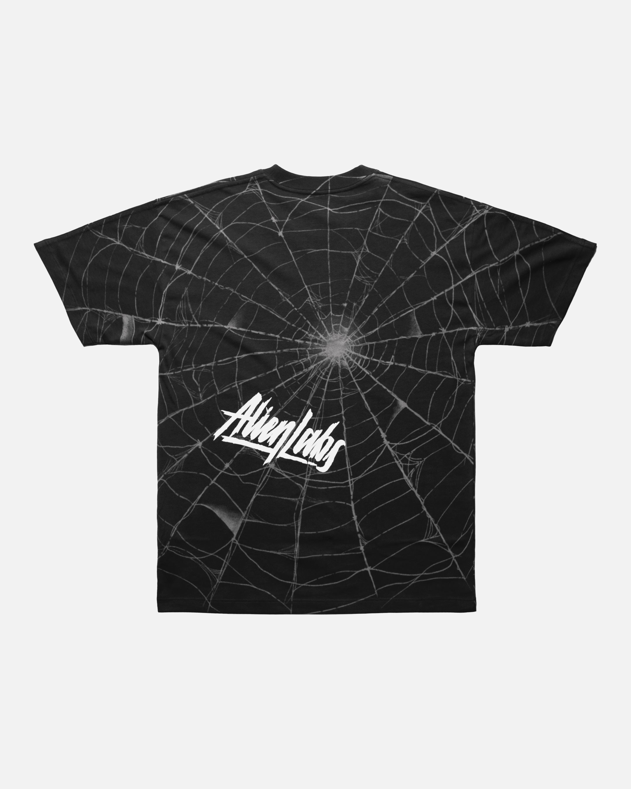 Eyes of the Widow Allover T-Shirt (Charcoal Grey)