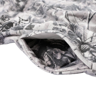 Smokers Club Grey Camo Sweatpants (Black)