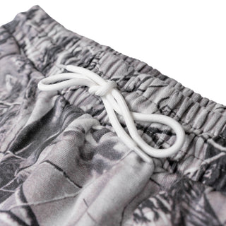 Smokers Club Grey Camo Sweatpants (Orange)