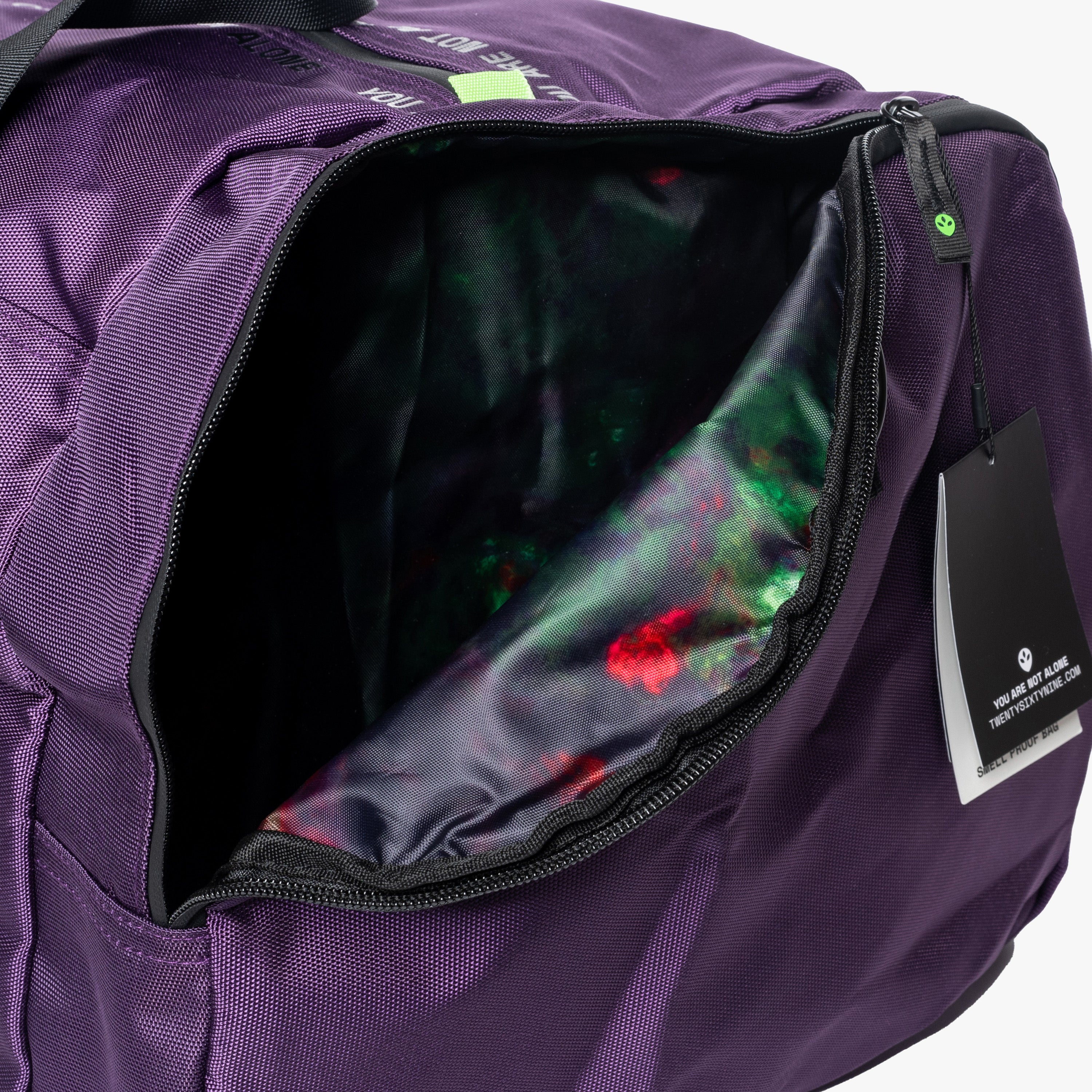 4D Traveler Duffle Bag (Purple)