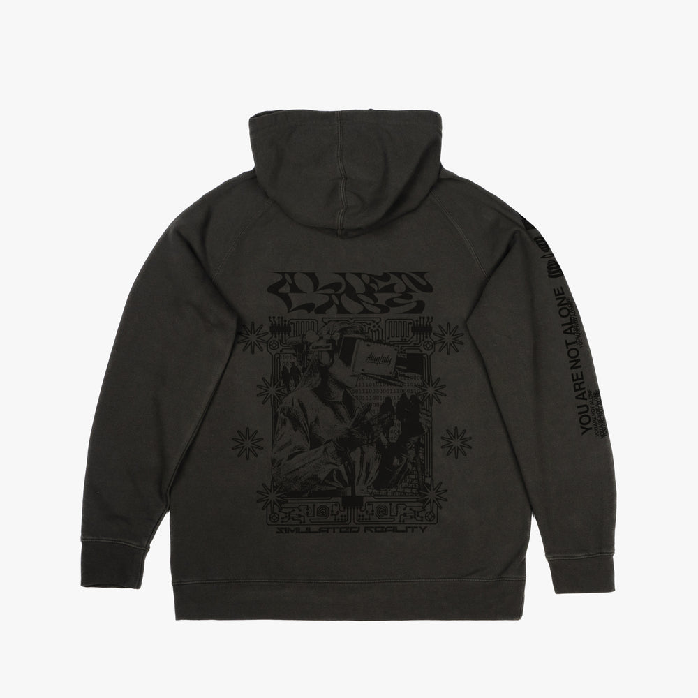 
                  
                    Simulated Reality Hoodie (Faded Black)
                  
                