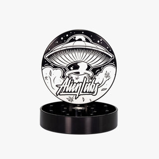 AlienLabs x Santa Cruz Shredder Large 2-piece Grinder (Black)