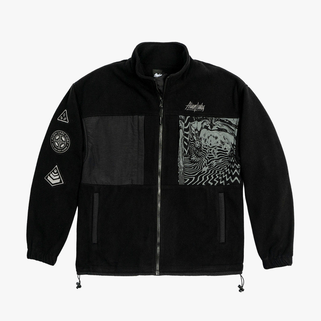 AL Corps Tech Fleece Jacket (Black) – AlienLabs