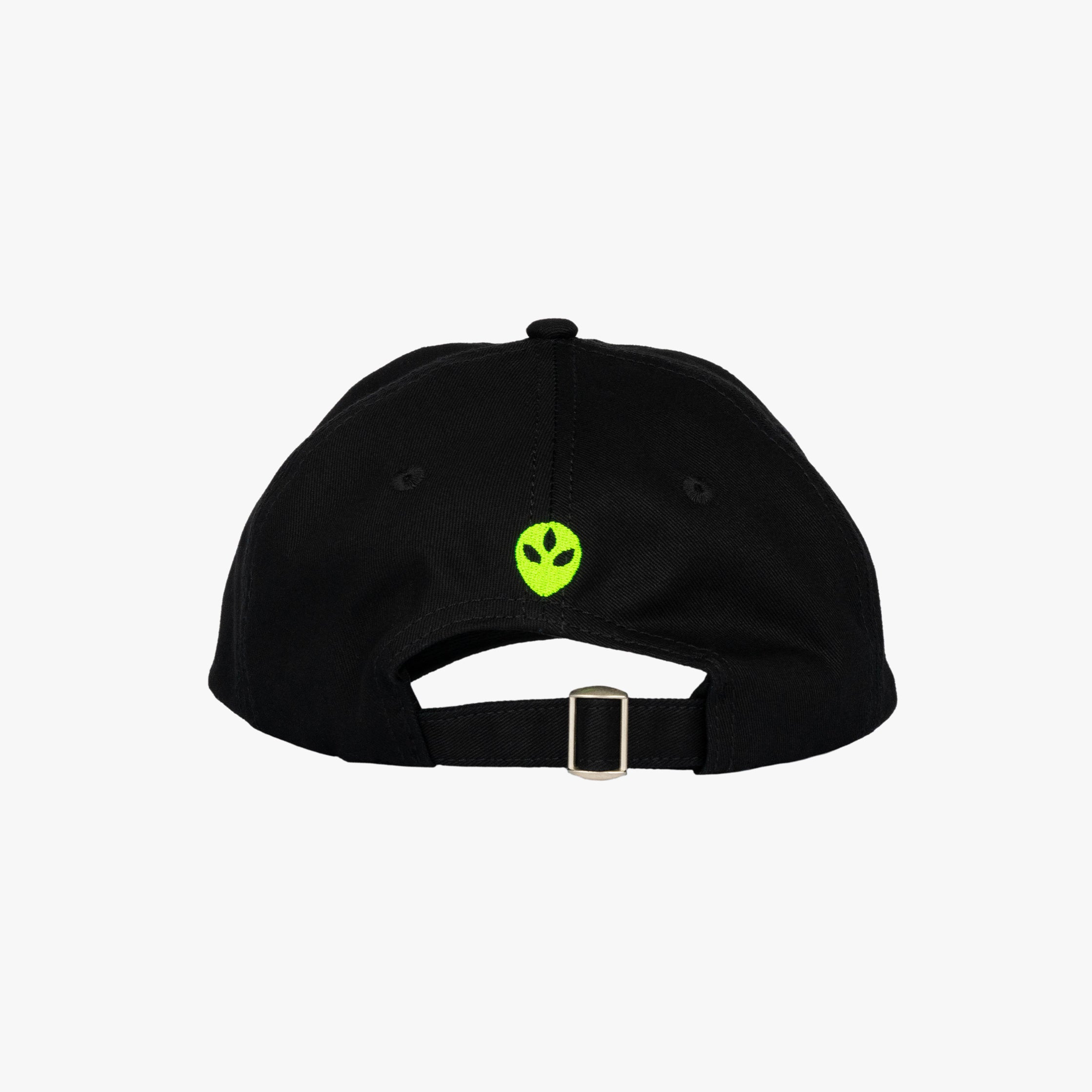 AL Logo 6 Panel Dad Hat (Black/Green)