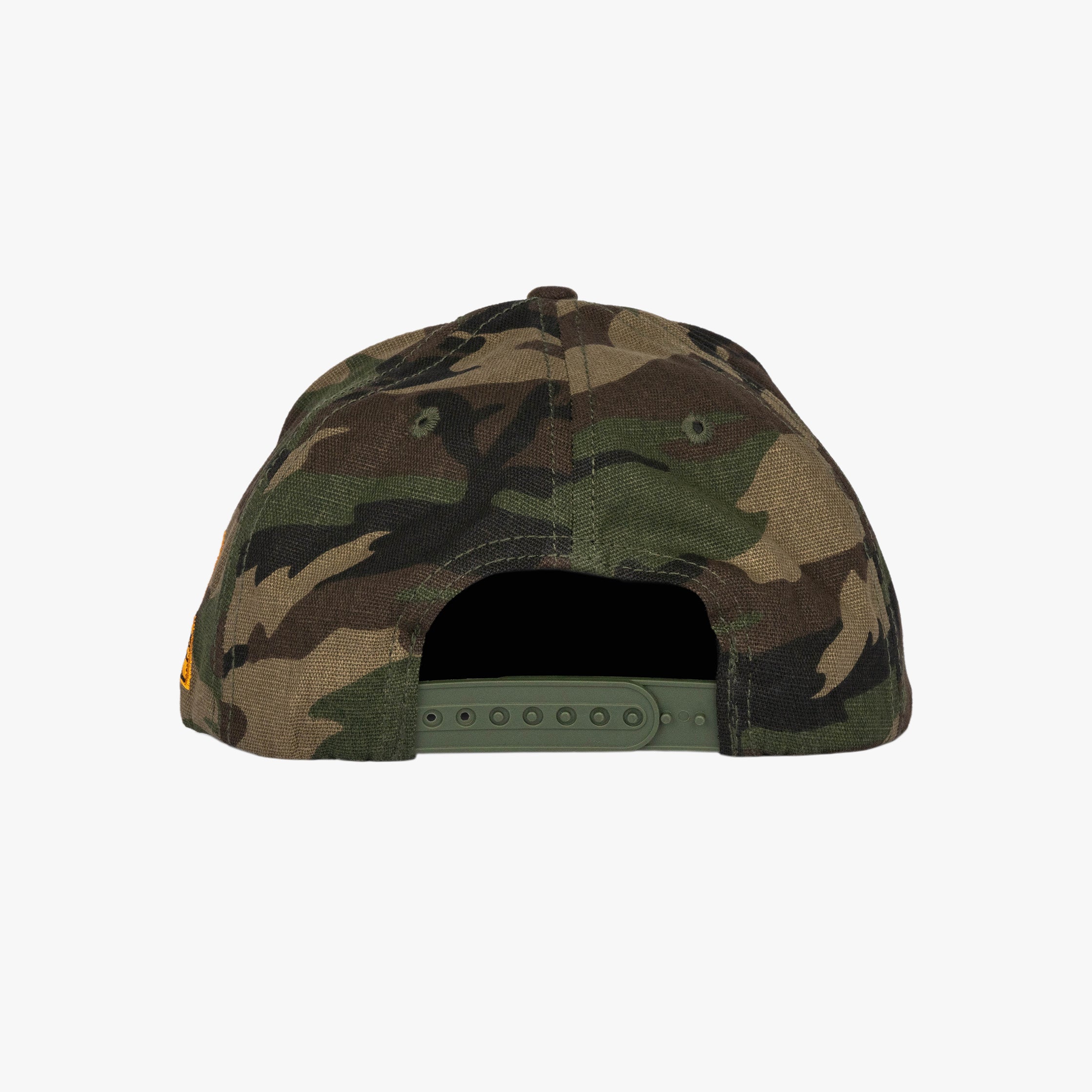 AL Authentic 5 Panel Hat (Camo/Orange)