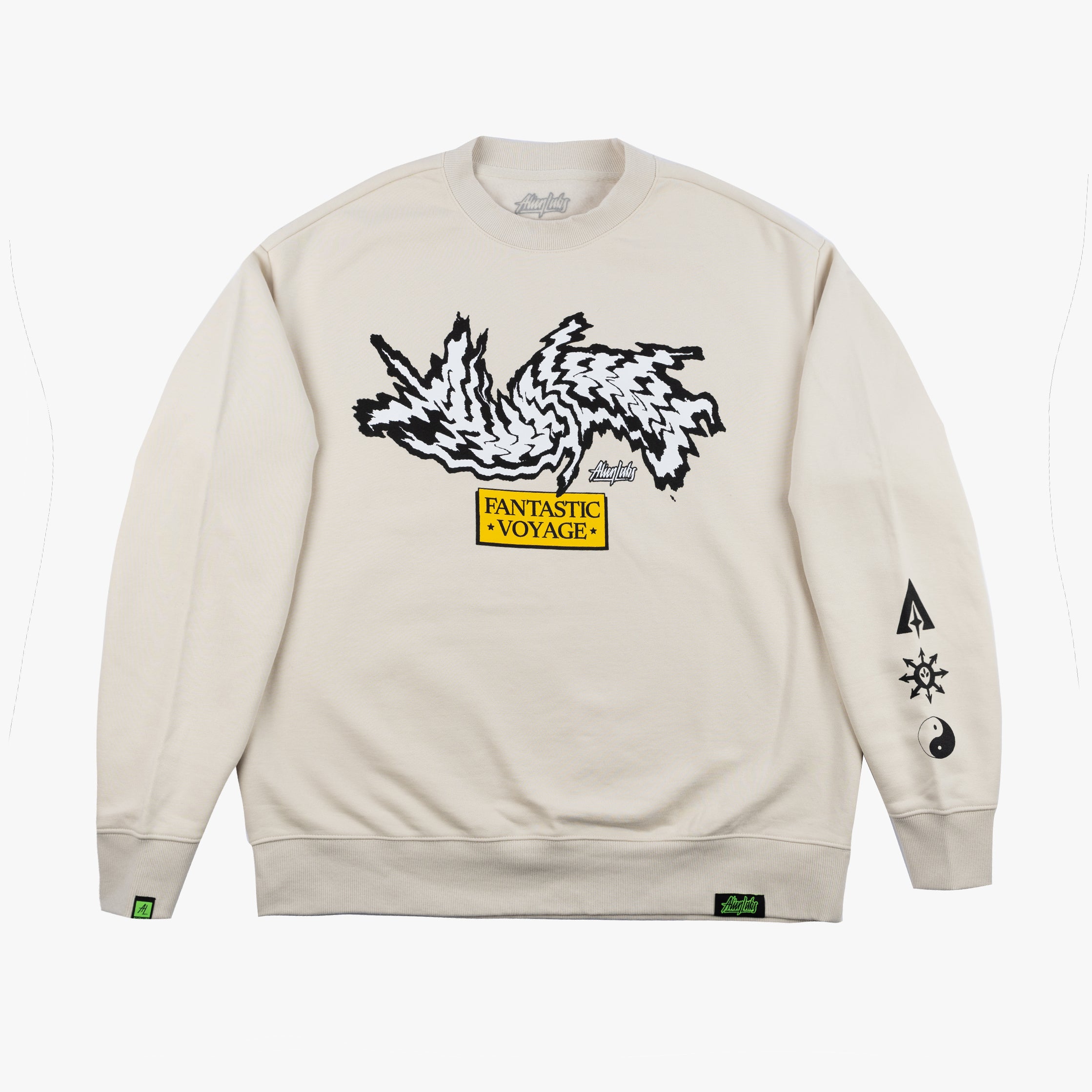 Fantastic Voyage Crewneck Sweater (Off White)