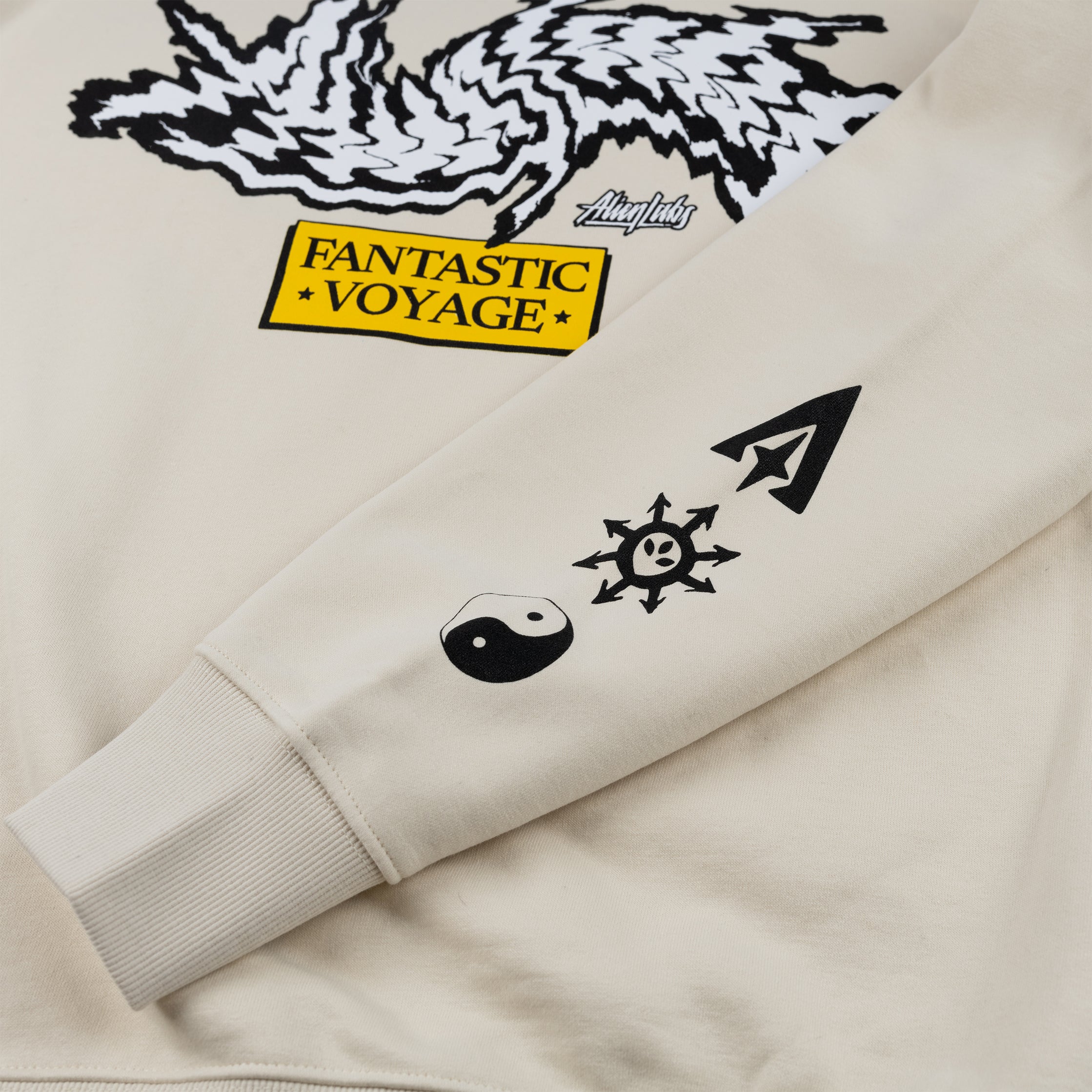 Fantastic Voyage Crewneck Sweater (Off White)