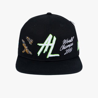 2069 Series Champs 6 Panel Snapback Hat (Black)