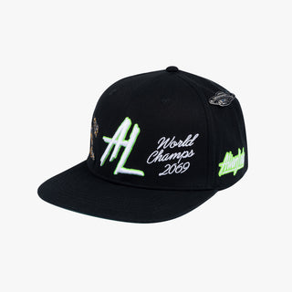 2069 Series Champs 6 Panel Snapback Hat (Black)