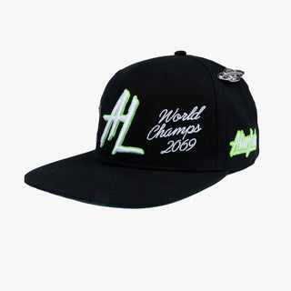 2069 Series Champs 6 Panel Snapback Hat (Black)