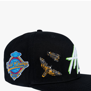 2069 Series Champs 6 Panel Snapback Hat (Black)