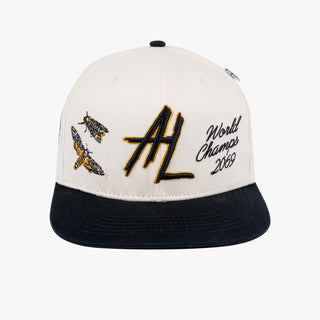 2069 Series Champs 6 Panel Snapback Hat (Cream)