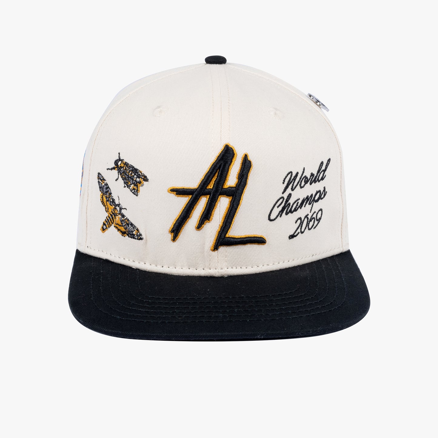 2069 Series Champs 6 Panel Snapback Hat (Cream) – AlienLabs