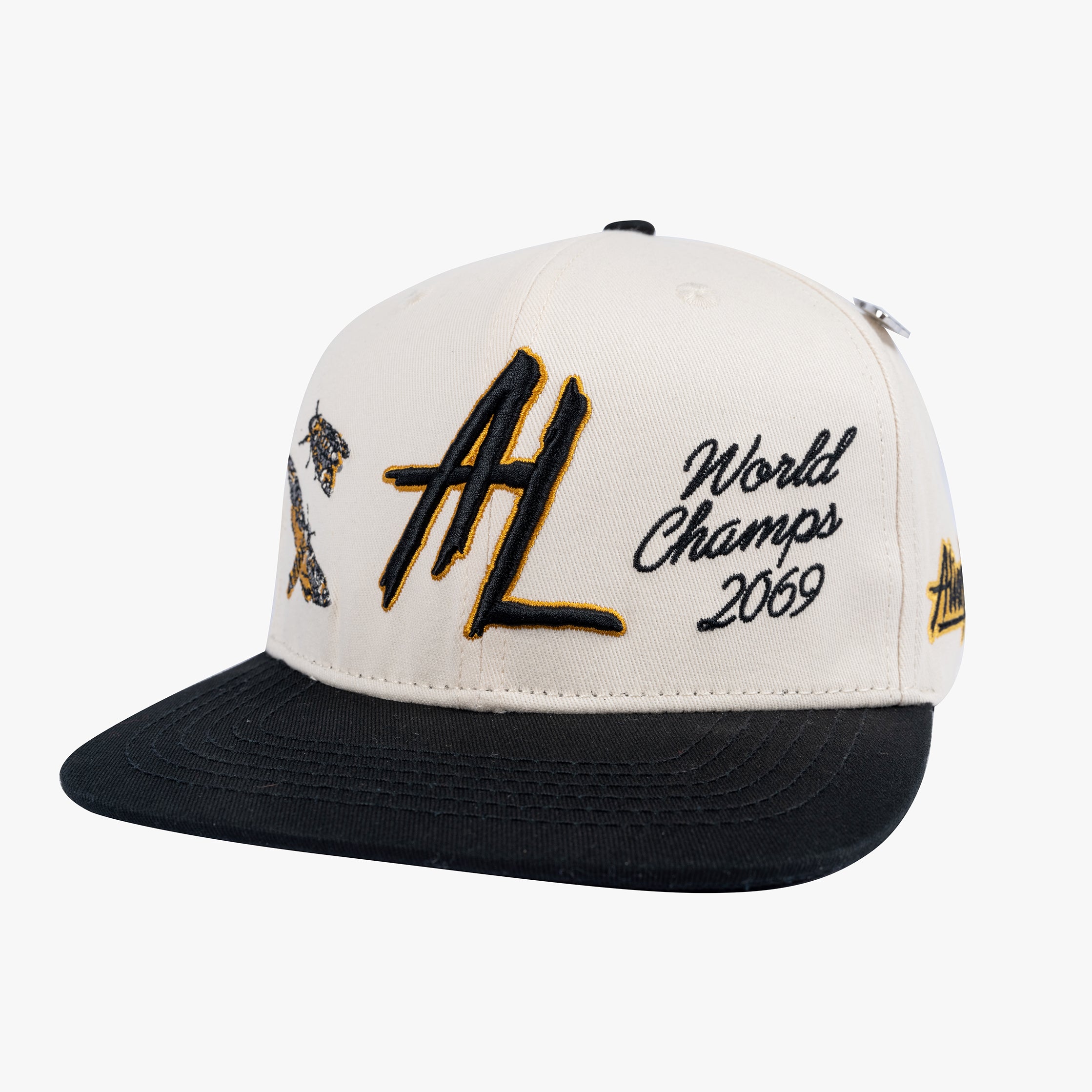 2069 Series Champs 6 Panel Snapback Hat (Cream)