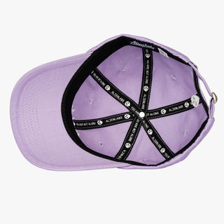 AL Logo 6 Panel Dad Hat (Lilac/White)