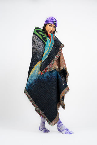Intergalactic Planetary Jacquard Blanket
